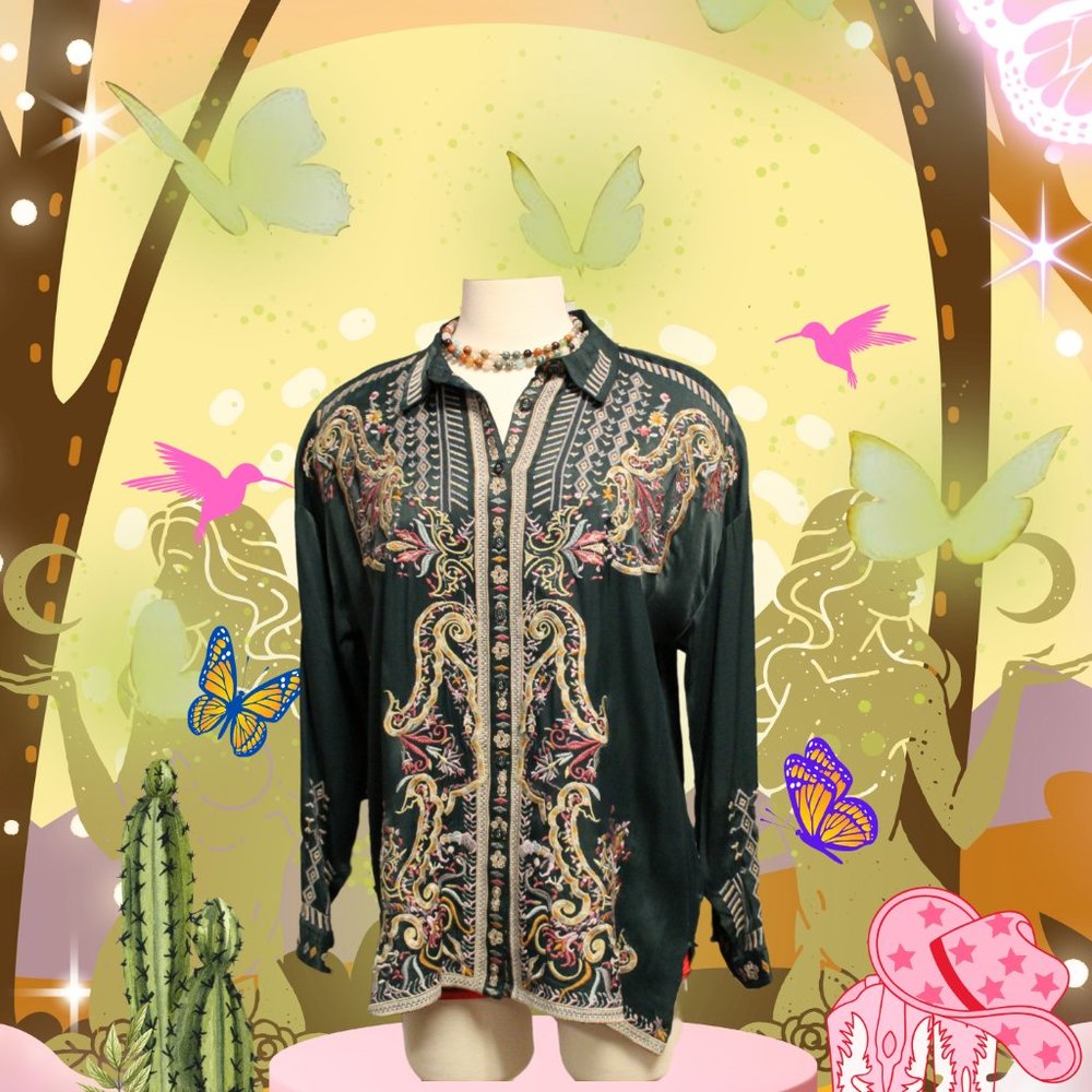 Johnny Was Tandit Blouse